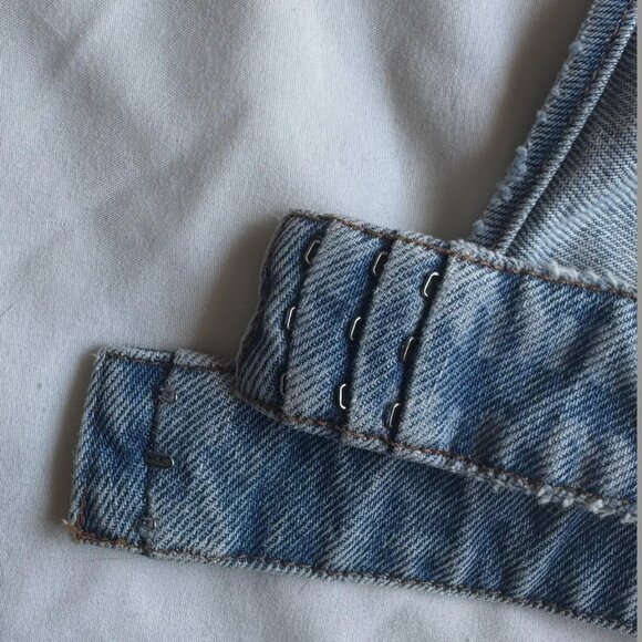 Miu Miu Denim Bra Top *barely worn* - Picture 3 of 4